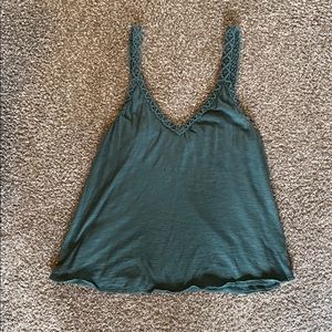 Teal tank top